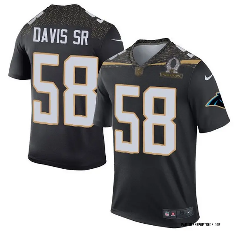 carolina panthers davis jersey