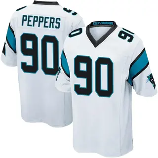 Game Men's Julius Peppers Carolina Panthers Nike Jersey - White