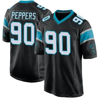 Game Men's Julius Peppers Carolina Panthers Nike Team Color Jersey - Black