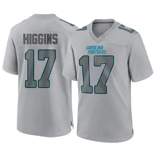 Game Men's Rashard Higgins Carolina Panthers Nike Atmosphere Fashion Jersey - Gray