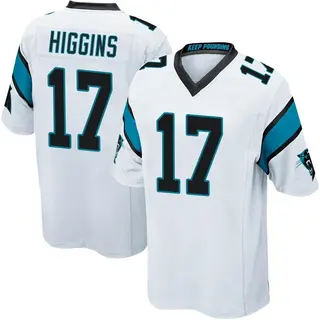 Game Men's Rashard Higgins Carolina Panthers Nike Jersey - White