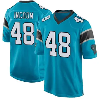 Game Men's Thomas Incoom Carolina Panthers Nike Alternate Jersey - Blue