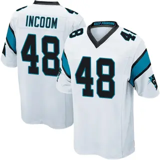 Game Men's Thomas Incoom Carolina Panthers Nike Jersey - White