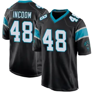 Game Men's Thomas Incoom Carolina Panthers Nike Team Color Jersey - Black