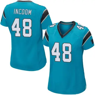Game Women's Thomas Incoom Carolina Panthers Nike Alternate Jersey - Blue