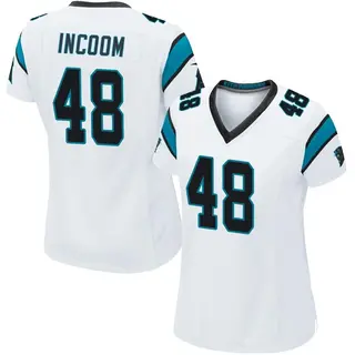 Game Women's Thomas Incoom Carolina Panthers Nike Jersey - White