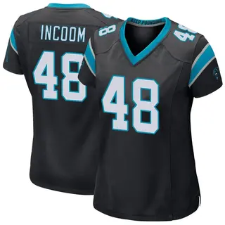 Game Women's Thomas Incoom Carolina Panthers Nike Team Color Jersey - Black