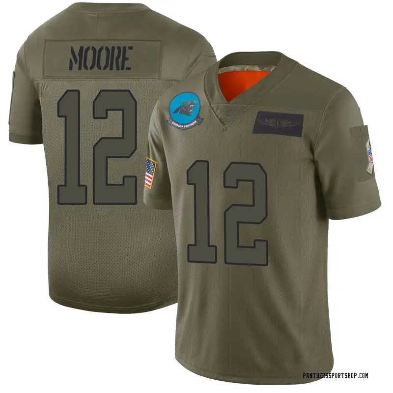 Big & Tall Limited Men's DJ Moore Carolina Panthers Nike 2019 Salute to