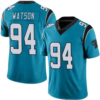 Limited Men's Josh Watson Carolina Panthers Nike Alternate Vapor Untouchable Jersey - Blue