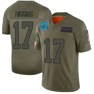 Limited Men's Rashard Higgins Carolina Panthers Nike 2019 Salute to Service Jersey - Camo