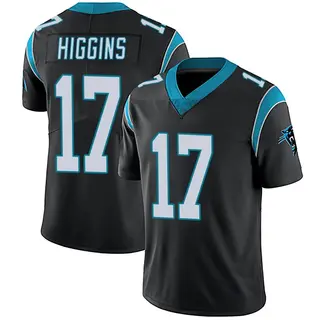 Limited Men's Rashard Higgins Carolina Panthers Nike Team Color Vapor Untouchable Jersey - Black