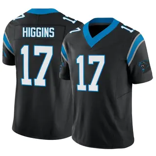 Limited Men's Rashard Higgins Carolina Panthers Nike Vapor F.U.S.E. Jersey - Black
