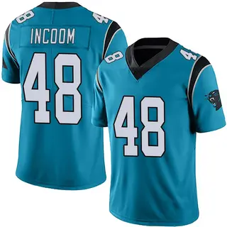 Limited Men's Thomas Incoom Carolina Panthers Nike Alternate Vapor Untouchable Jersey - Blue
