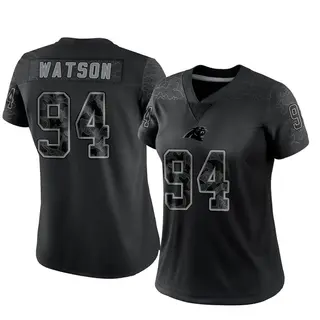 Limited Women's Josh Watson Carolina Panthers Nike Reflective Jersey - Black