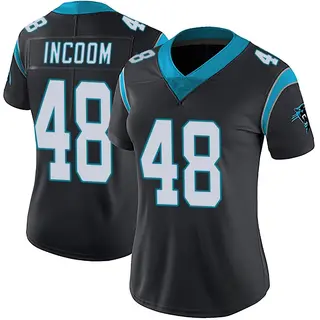 Limited Women's Thomas Incoom Carolina Panthers Nike Team Color Vapor Untouchable Jersey - Black