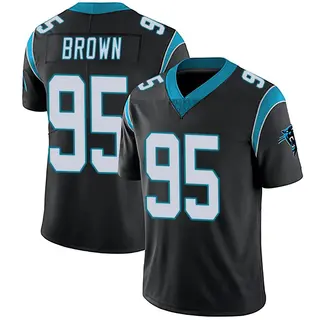 Limited Youth Derrick Brown Carolina Panthers Nike Team Color Vapor Untouchable Jersey - Black