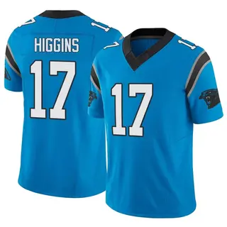 Limited Youth Rashard Higgins Carolina Panthers Nike Vapor F.U.S.E. Jersey - Blue