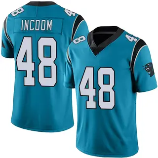 Limited Youth Thomas Incoom Carolina Panthers Nike Alternate Vapor Untouchable Jersey - Blue
