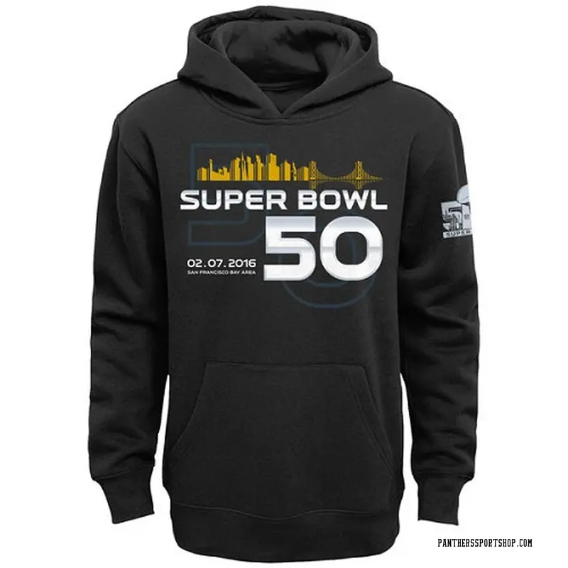 carolina panthers super bowl 50 hoodie